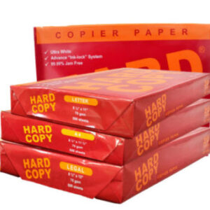 Bond Paper Red 500 Sheets Letter or Short Bond Paper Substance